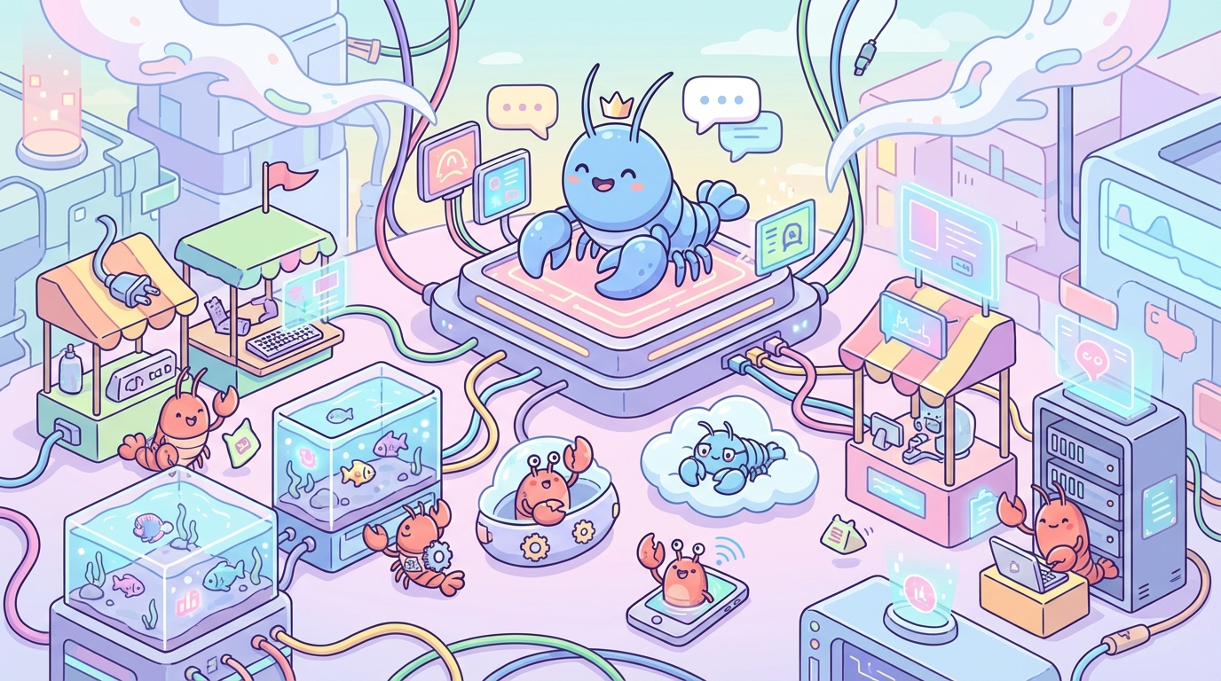 OpenClaw 海鲜市场生态图