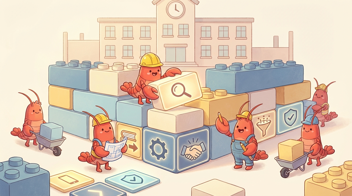 龙虾先打基础课地基