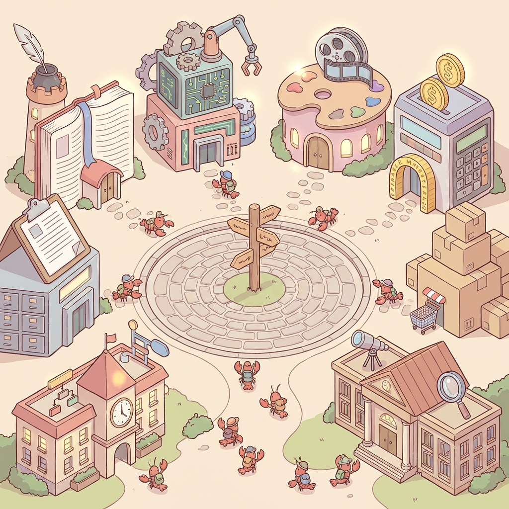 龙虾技校九大学院总览