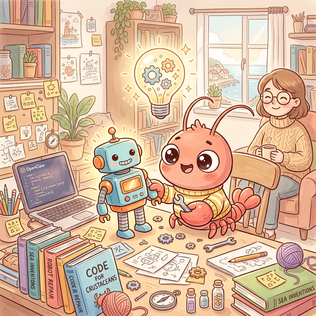 给🦞虾宝宝一点玩耍与自由探索空间